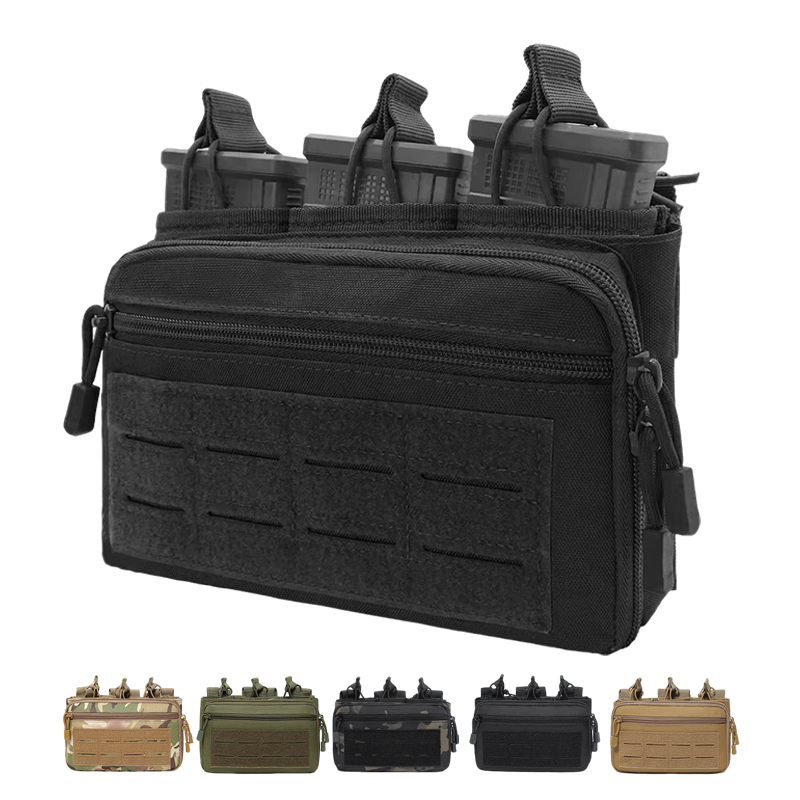 Hunting Outdoor Stores - Molle Magazine Pouch Triple Mag Bag