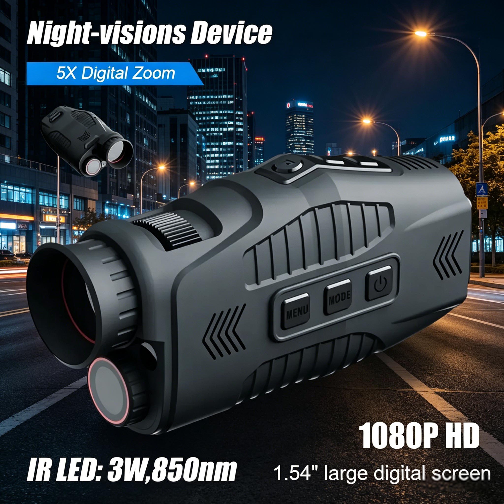 Outdoor Hunting Videos - R11 1080P Monocular Infrared Night Vision
