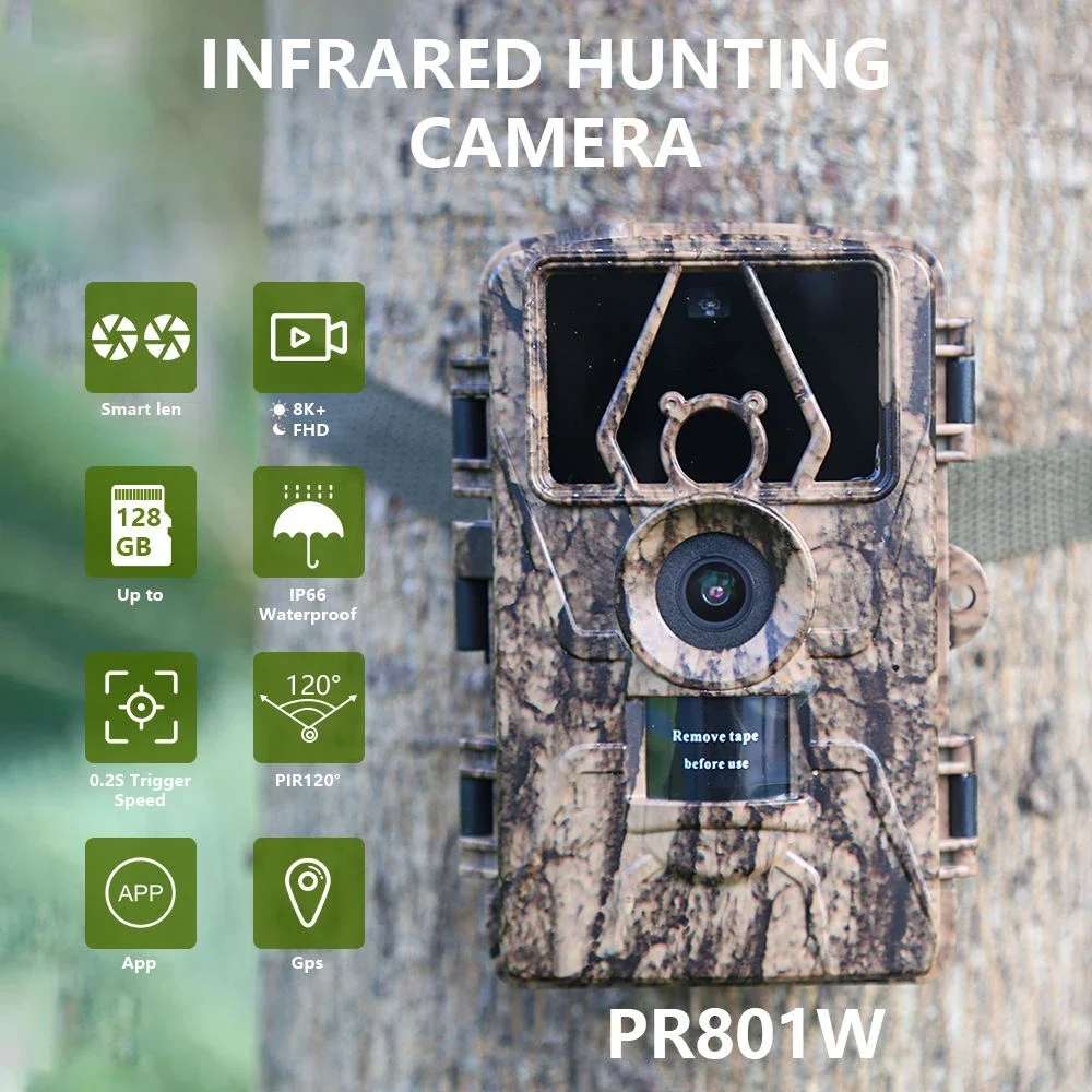 8K WiFi PR801W Waterproof Trai - Outdoor Hunting Camera Wifi review and price