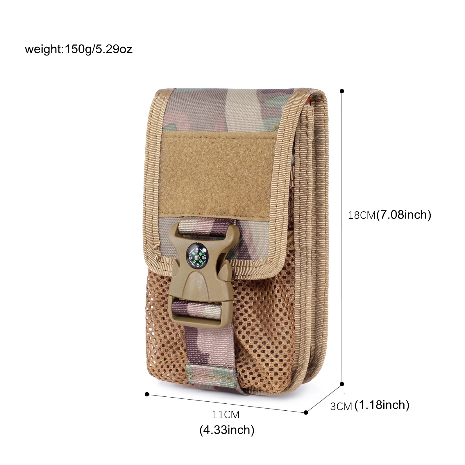 Molle Double-layer Mobile Phon - Hunting Outdoors Card review and price