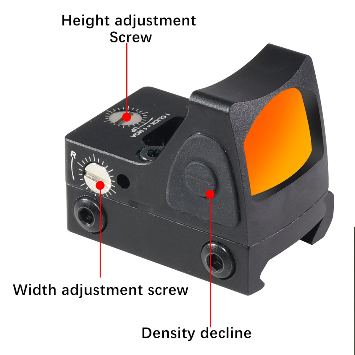 Mini Red Dot Sight Tactical Op - Outdoor Hunting Lab review and price