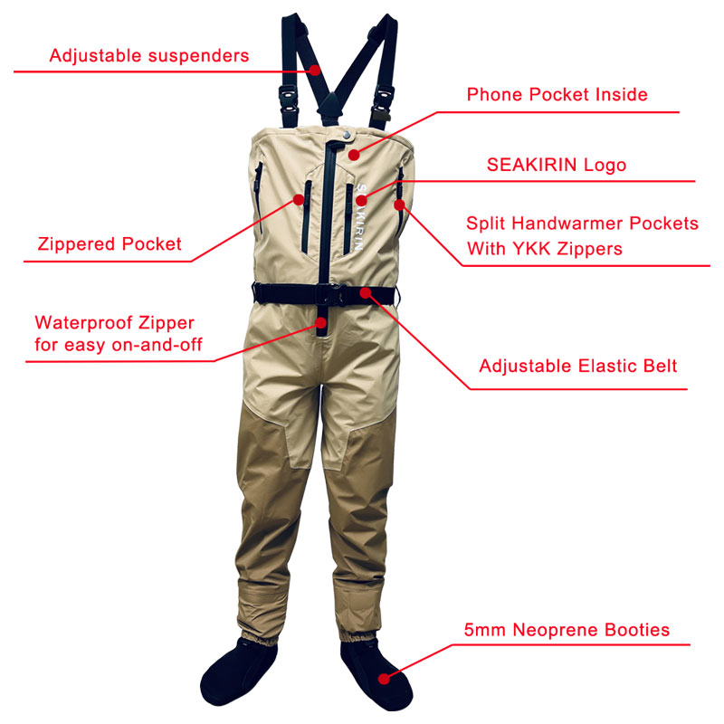 Zip-front Breathable Stout Che - Fishing Waders Breathable review and price