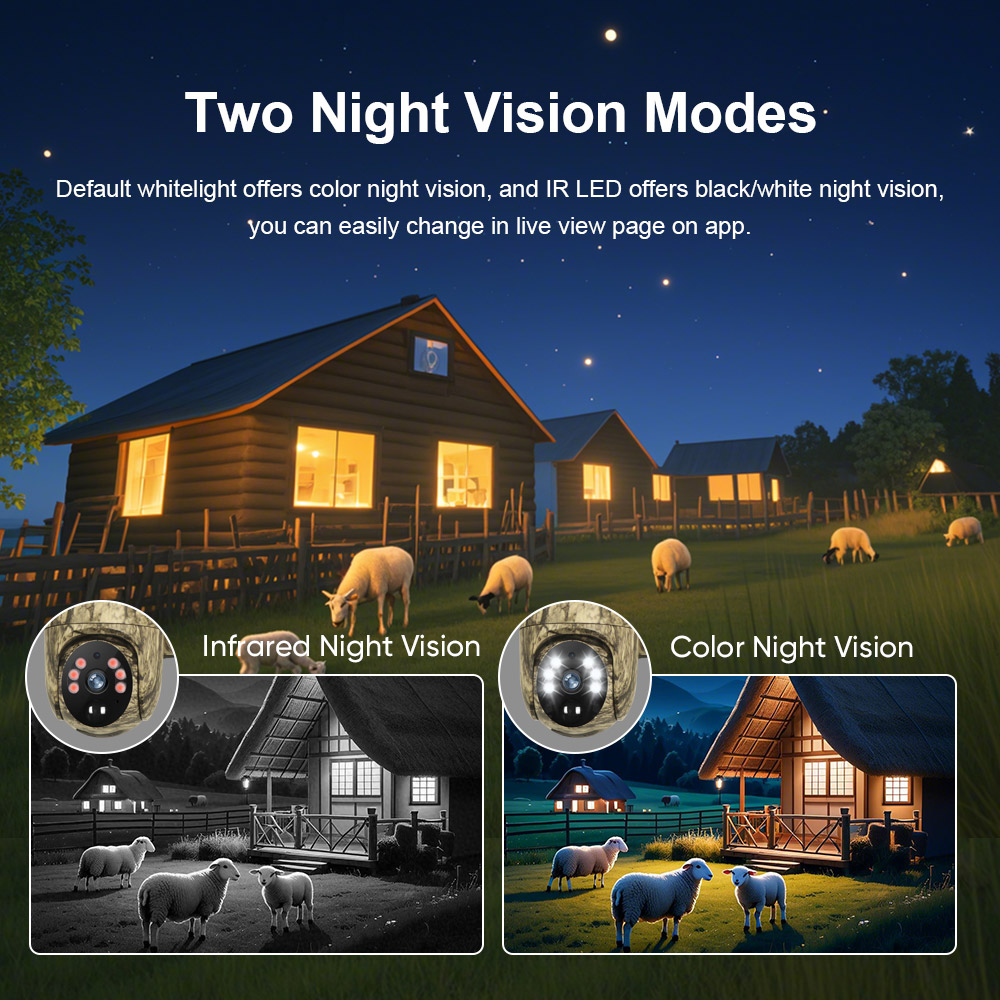 LS VISION 2K Solar Security Ca - Outdoor Hunting Camera Wifi review and price