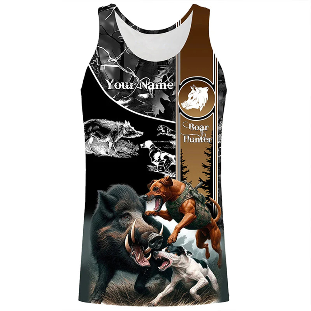 Custom Name Boar Hunter Tank T - Wildman Hunting & Outdoor Vanderbijlpark review and price