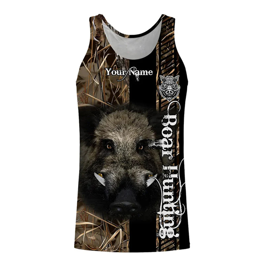 Custom Name Boar Hunter Tank T - Wildman Hunting & Outdoor Vanderbijlpark review and price