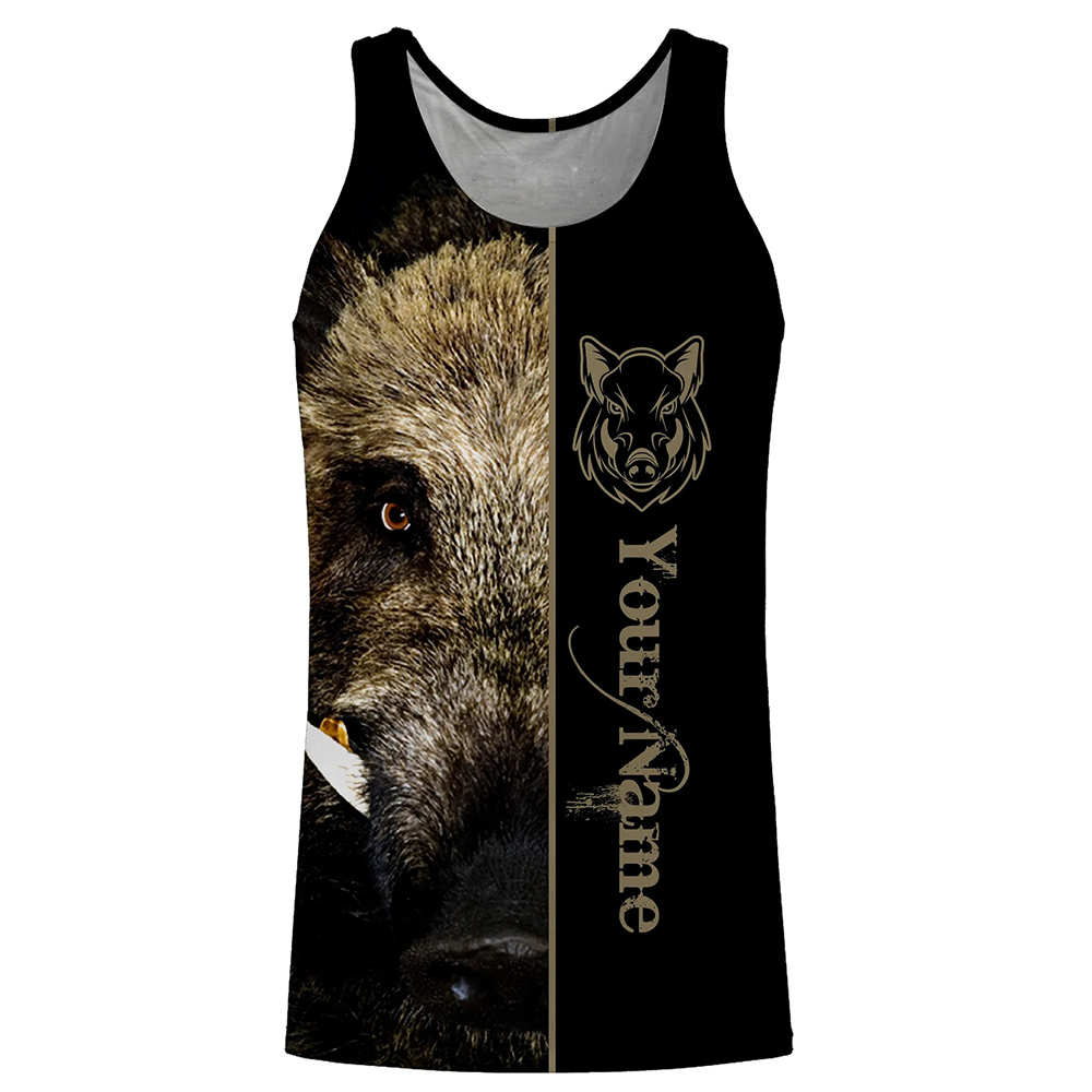 Custom Name Boar Hunter Tank T - Wildman Hunting & Outdoor Vanderbijlpark review and price