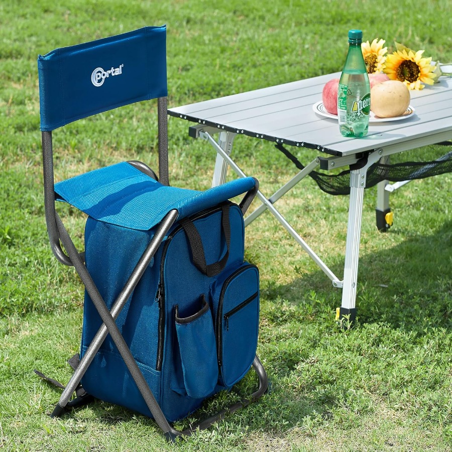 Backpack Cooler Chair with Bac - Hunting And Fishing Outdoor Chairs review and price