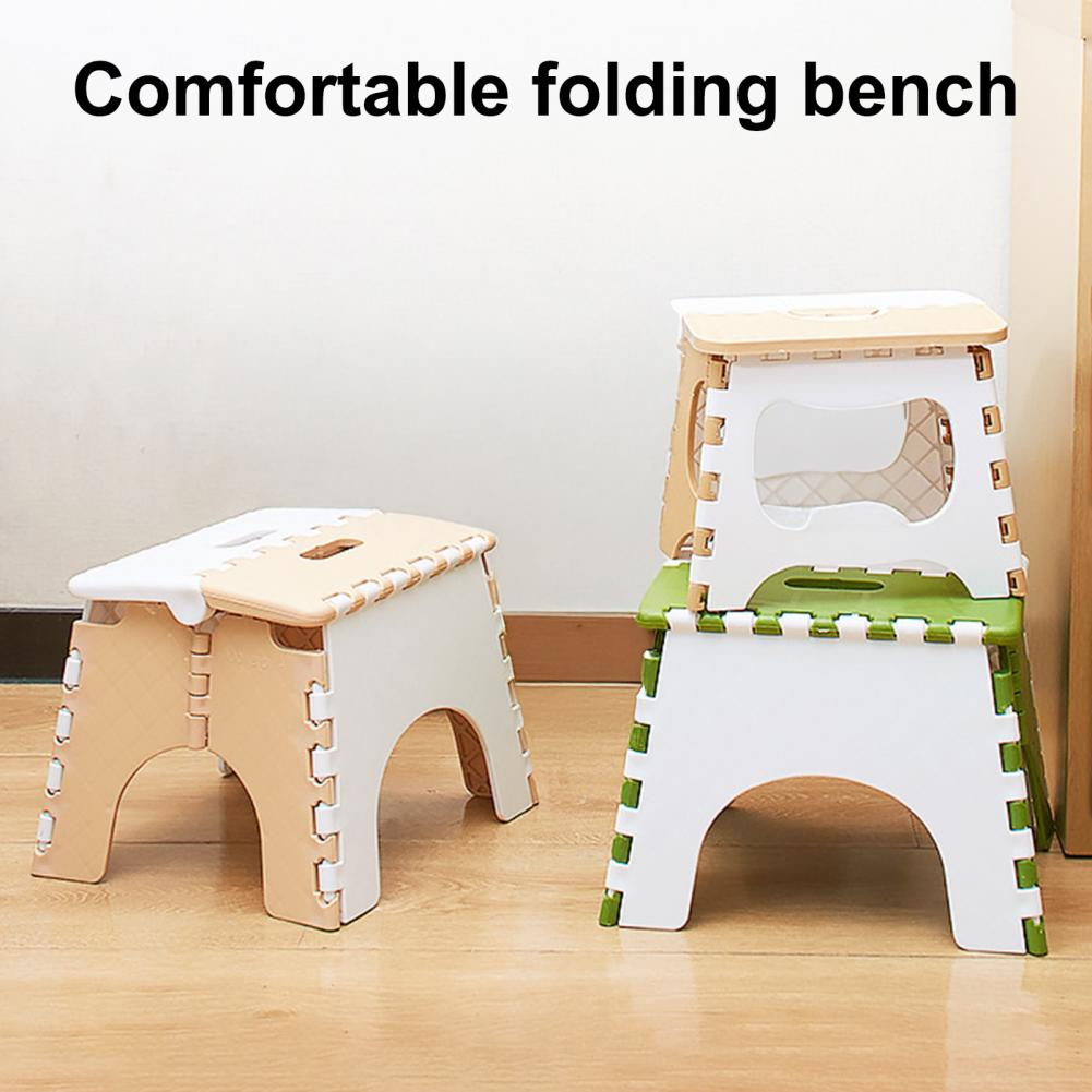 Plastic Folding Stool With Han - Hunting And Fishing Outdoor Chairs review and price