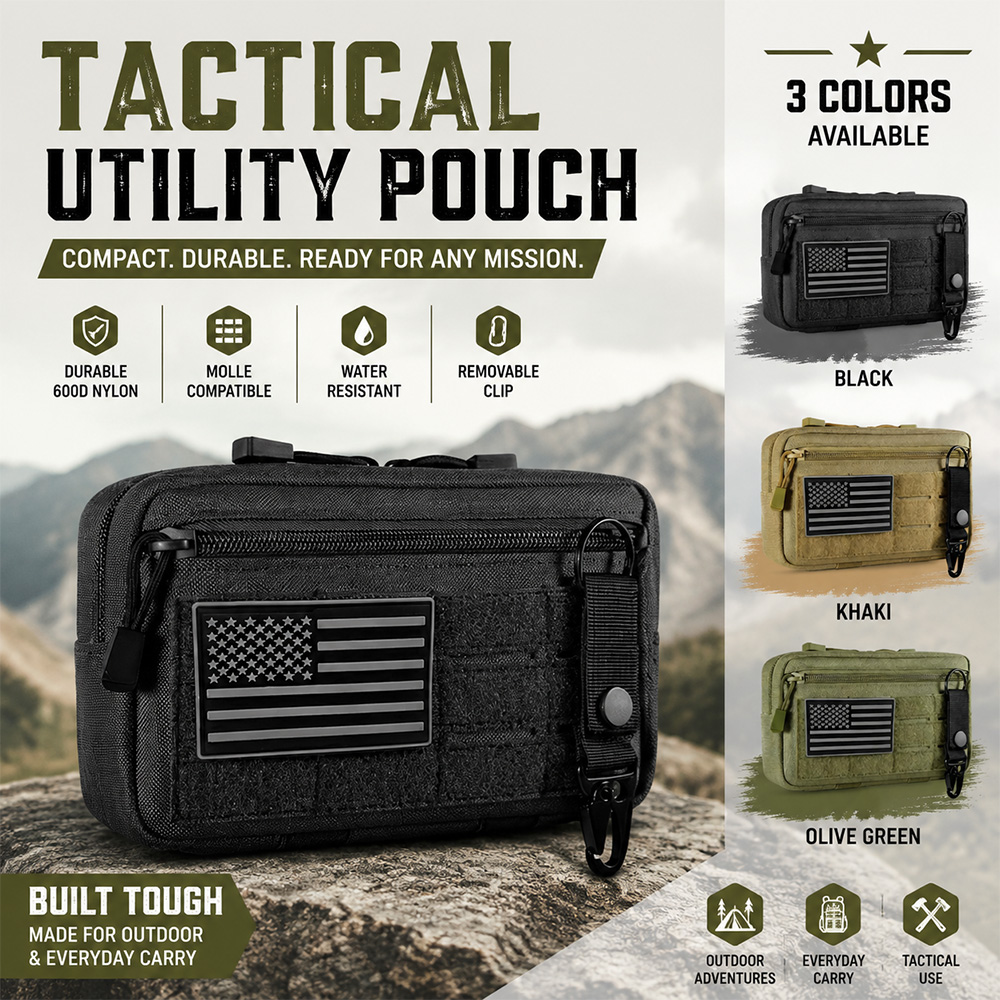 Tactical Molle EDC Pouch Outdo - Outdoor Hunting Kit review and price