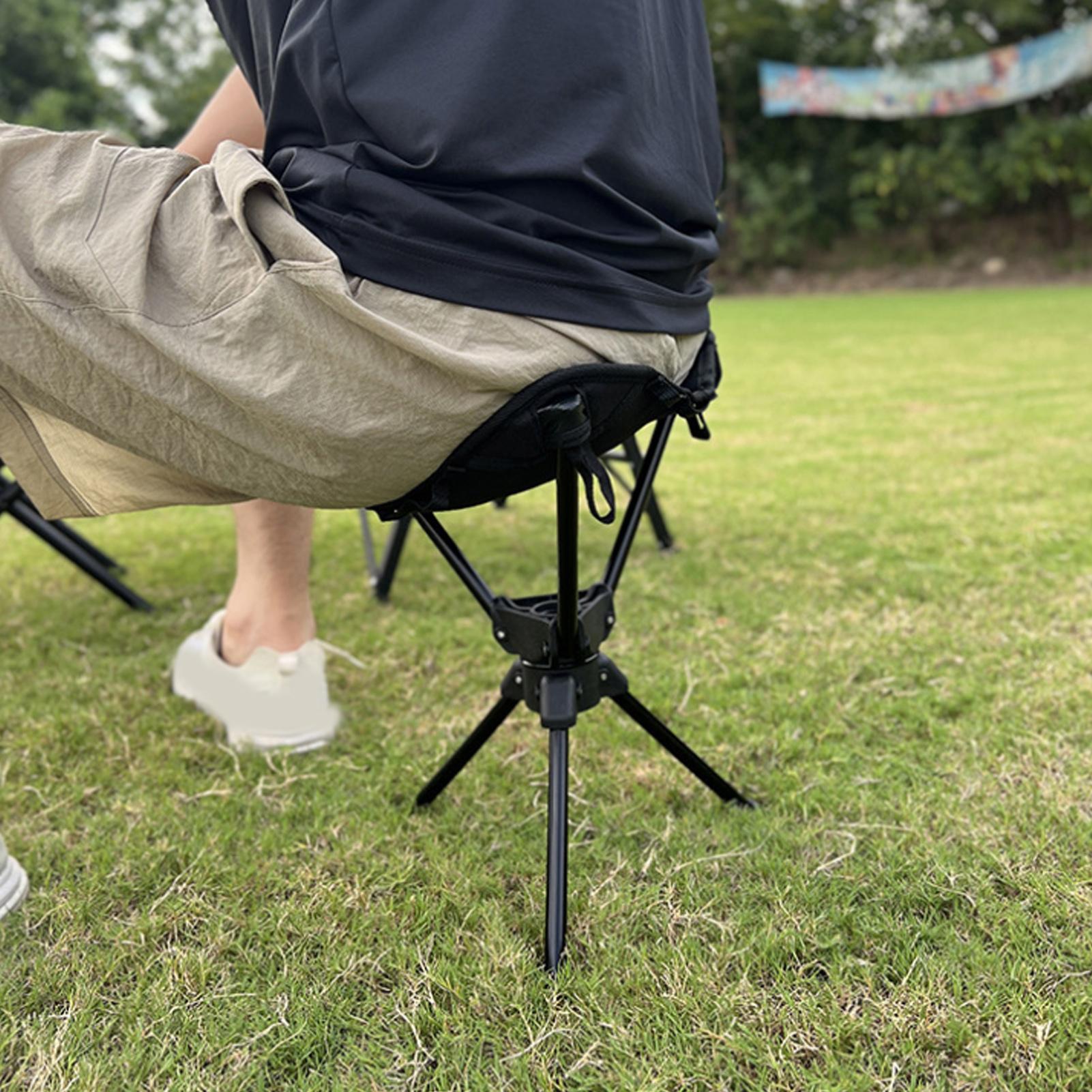 Portable Folding Swivel Campin - Hunting And Fishing Outdoor Chairs review and price