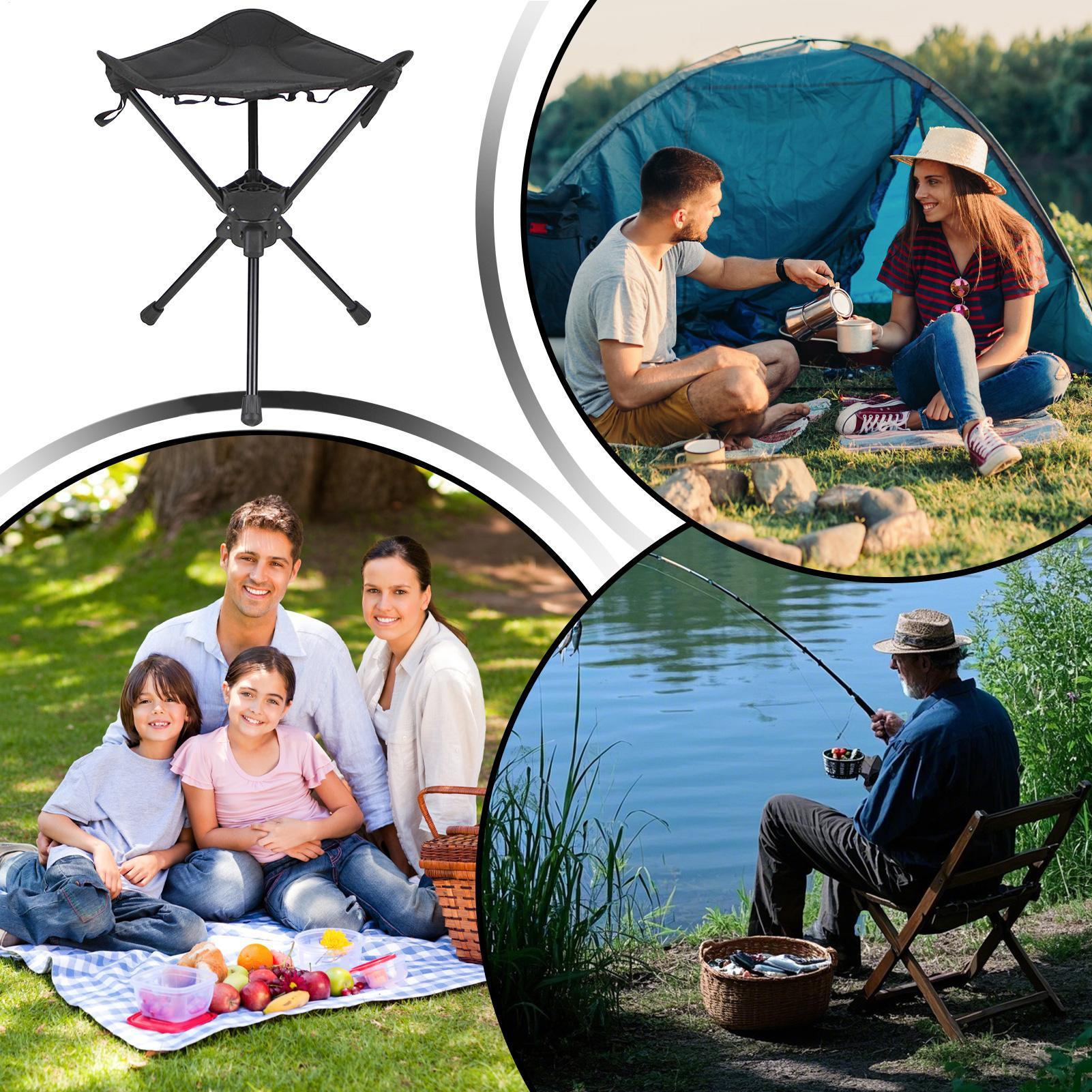 Portable Folding Swivel Campin - Hunting And Fishing Outdoor Chairs review and price