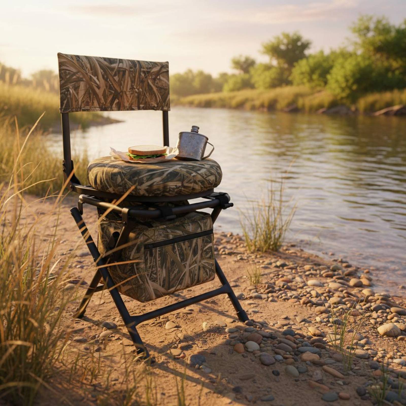 Fishing Chair Foldable Folding - Hunting And Fishing Outdoor Chairs review and price