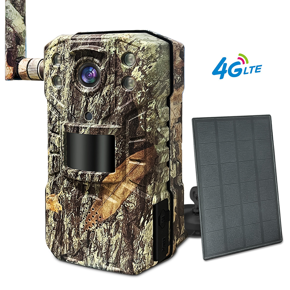 4G LTE Solar Hunting Trail Cam - Outdoor Hunting Video Camera review and price