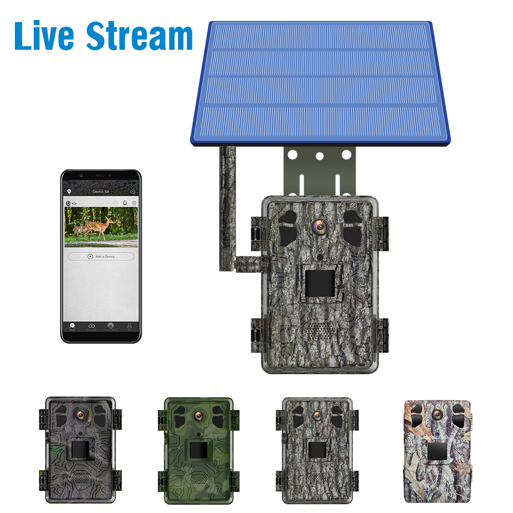 4G LTE Solar Hunting Trail Cam - Outdoor Hunting Video Camera review and price