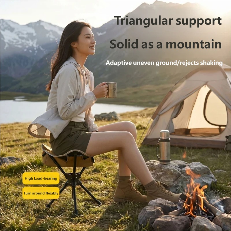 360° Swivel Outdoor Camping St - Hunting And Fishing Outdoor Chairs review and price