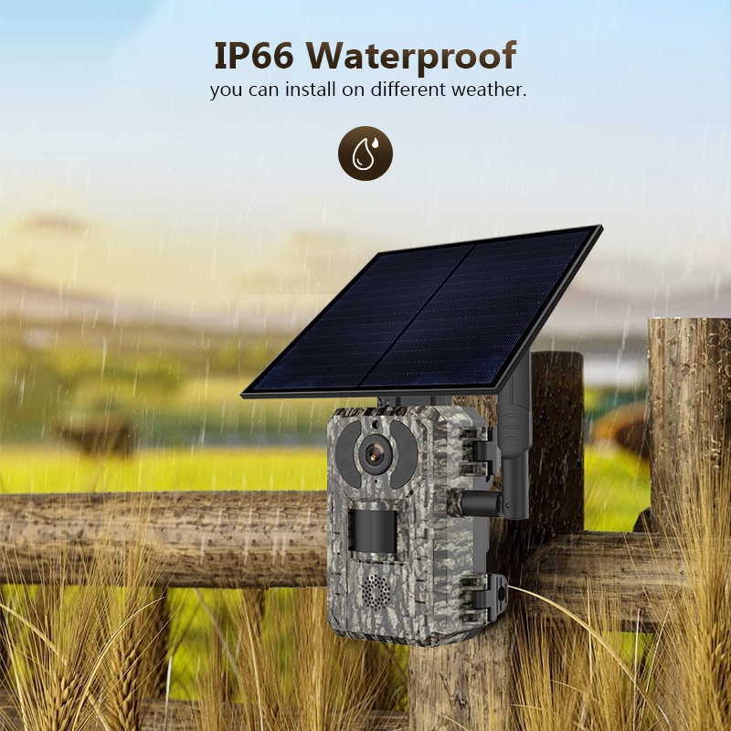 4G 4MP Outdoor Wildlife Huntin - Outdoor Hunting Camera Wifi review and price