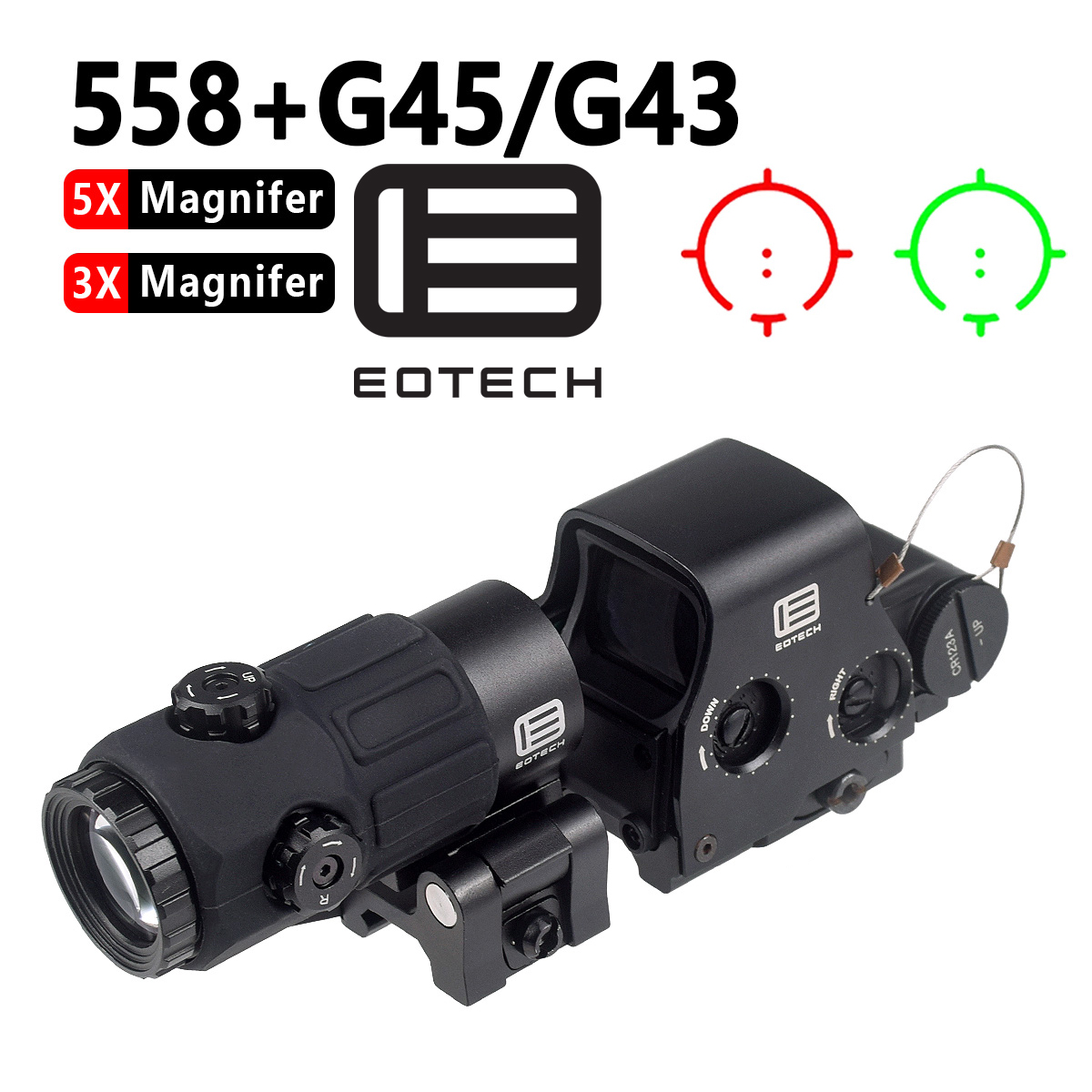 EOTECH G43 G33 G45 3X 5X Magni - Outdoor Hunting Lab review and price