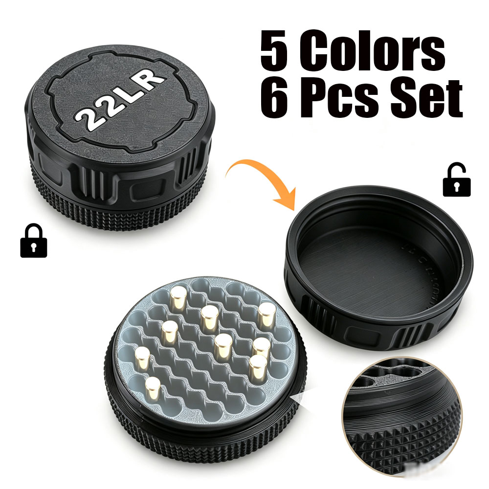 6Pcs Ammo Storage Box .22LR 55 - Hunting & Outdoor Supplies Vanderbijlpark review and price