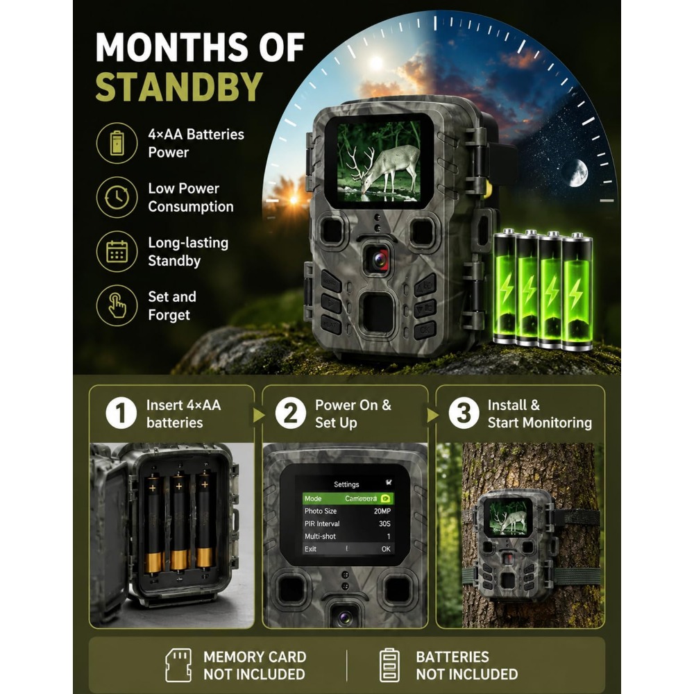 Mini Trail Game Camera Night V - Outdoor Hunting Video Camera review and price