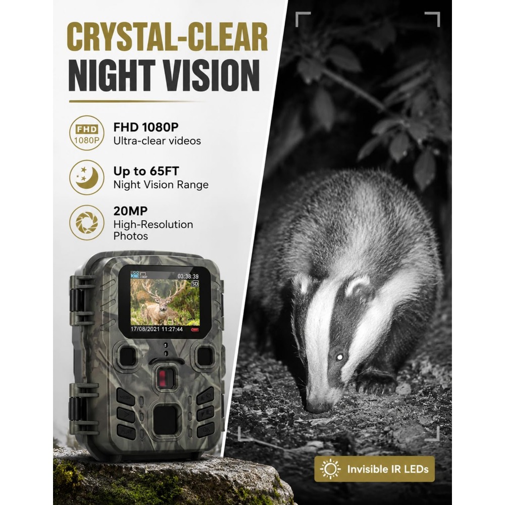 Mini Trail Game Camera Night V - Outdoor Hunting Video Camera review and price