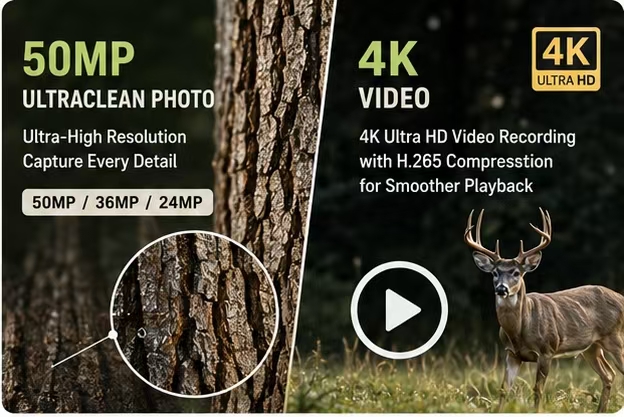 Solar Wildlife 50MP 4K Video T - Outdoor Hunting Videos review and price