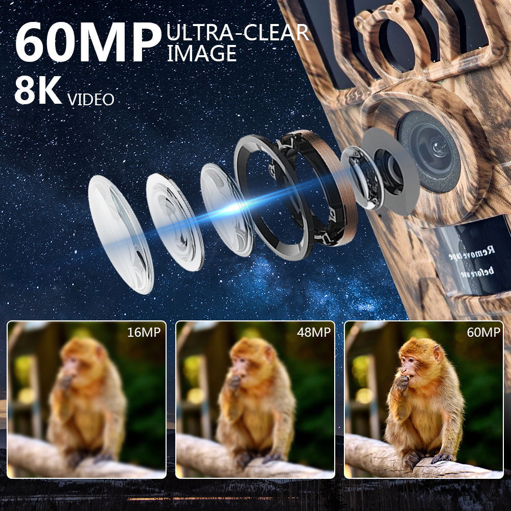 PR801W Ultra Clear 8K Video 60 - Outdoor Hunting Videos review and price