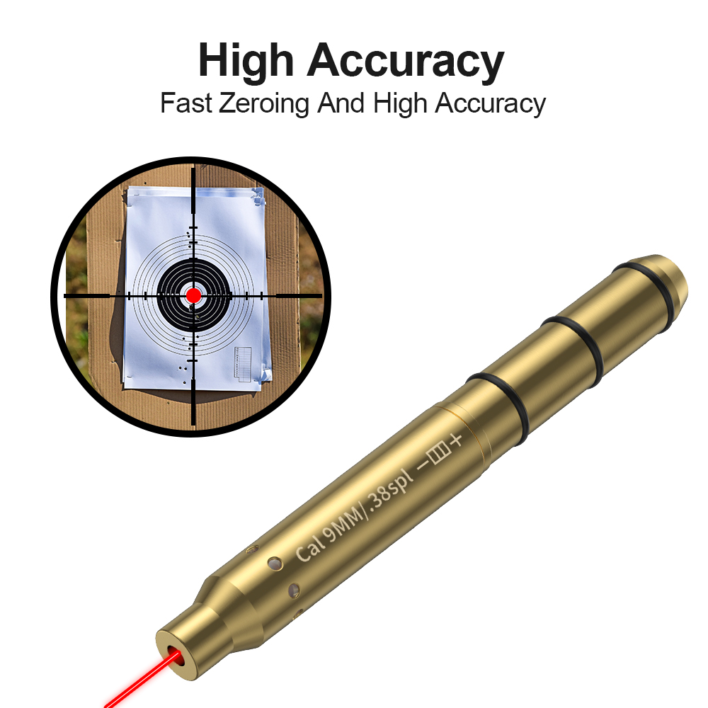 9MM/38SPL Red Laser Boresighte - Outdoor Hunting Lab review and price